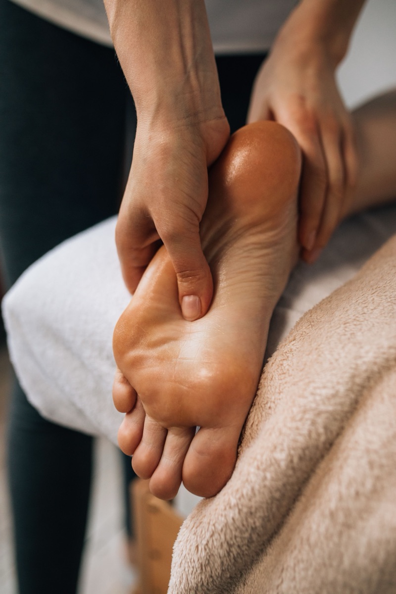 Foot Reflexology at SOMA Healing Spa
