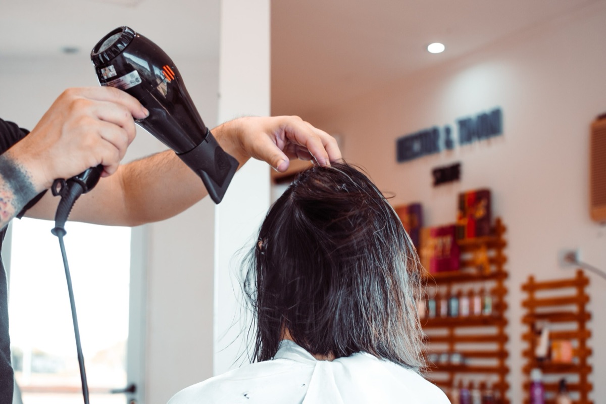 Gentle Hair Drying at SOMA Healing Spa