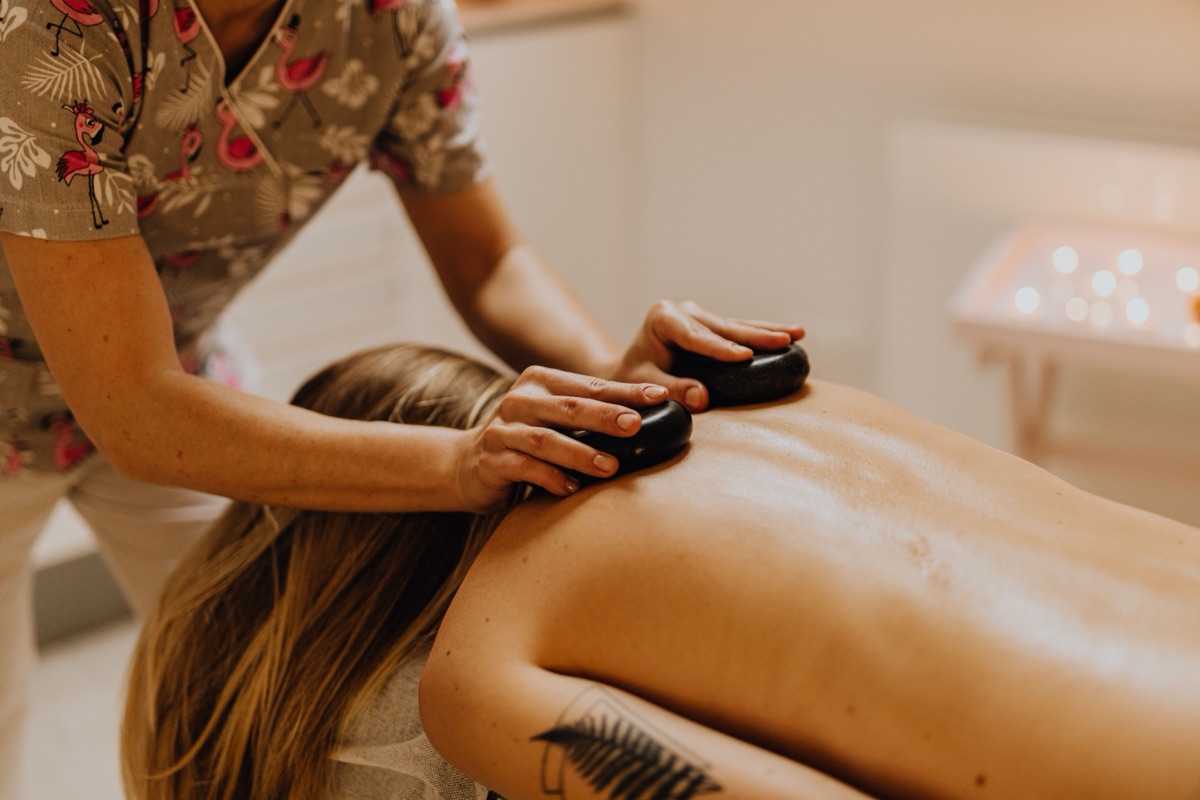 Hot Stones Therapy at SOMA Healing Spa